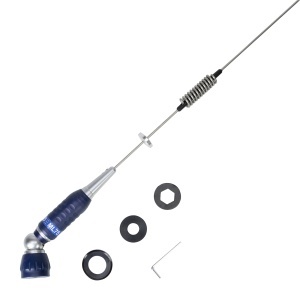 Antena CB PNI ML75, 75 cm, 300W, rabatabila si reflectometru PNI SWR-300 pentru masurare SWR, negru - Img 3