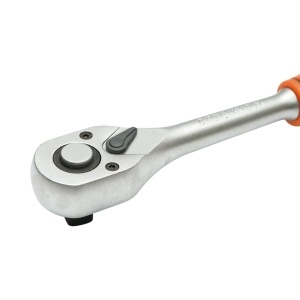 Antrenor clichet chei tubulare 1/2 inch, 250mm, 72 dinti Cr-V Breckner Germany - Img 6