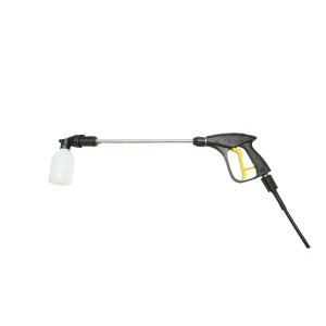 Aparat de spalat cu presiune 800W, 220V, 40 bar, debit 5 L/min cu pistol, rezervor spuma si furtun 7m Breckner Germany - Img 13