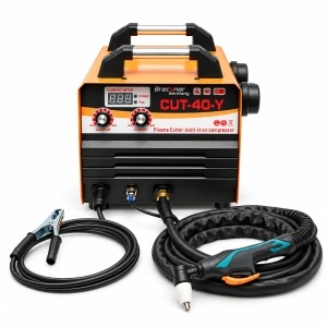 Aparat de taiere cu plasma tip invertor 40A, 220V, grosime 1-8mm, compresor aer incorporat, afisaj digital CUT40-Y Breckner Germany - Img 2
