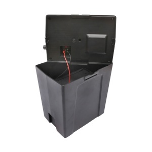 Aparat generator impulsuri 12V 0.7 Joule 10 km cu baterie uscata 9V/90Ah Breckner Germany - Img 3