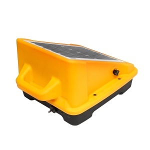 Aparat generator impulsuri pentru gard electric 4 Joule cu panou solar 10W si baterie 12V/9Ah Breckner Germany - Img 4