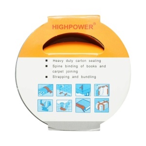 Banda adeziva textila Duct Tape argintie 50mm x 20m pentru reparatii HighPower - Img 9
