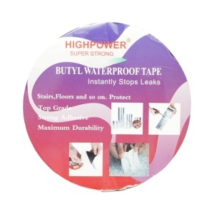 Banda butilica hidroizolanta autoadeziva 200mm x 5m cu folie de aluminiu HighPower - Img 6