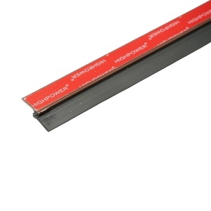 Banda etansare usa autoadeziva cu cauciuc 1m din PVC maro HighPower - Img 7