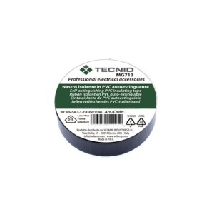 Banda izolatoare PVC, grosime 0.13 mm, 15 mm x 10 m. Neagra - Img 2