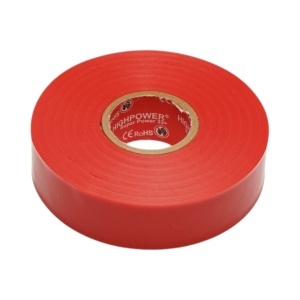 Banda izolatoare rosie vinil 19mm x 20m Premium Super Power 33+ HighPower - Img 3
