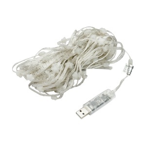Banda LED inteligenta 2W/m 5V cu telecomanda, control muzical, bluetooth, aplicatie USB, 10m RGB+IC IP68 Breckner Germany - Img 4