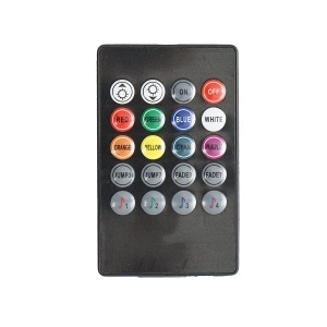 Banda LED lumini ambientale auto 12V cu telecomanda, control muzical 4x267mm RGB Breckner Germany - Img 4