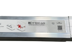 Bara fixare telescopica aluminiu 2400-2520 mm 1000daN - Img 2