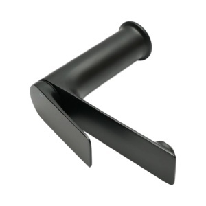 Baterie lavoar baie Premium din cupru, pipa lunga, design rotund, monocomanda, negru mat, furtunuri incluse - Img 7