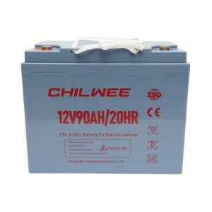 Baterie VRLA GEL 12V 90Ah 20HR pentru tricicluri, scutere, vehicule electrice 269x180x266mm CHILWEE