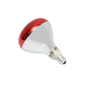 Bec pentru incalzire pui, animale cu infrarosu E27, 175W, 230V Breckner Germany - Img 2