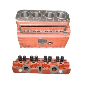 Bloc motor pe cuzinet/inel cu chiulasa asamblata pentru tractor UTB U-650 103.01.066 / 110.02.909 - Img 2
