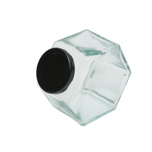 Borcan din sticla cu capac pentru miere 500ml - Img 2