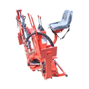Brat excavator pentru tractor 25-50CP rotatie 180 grade, adancime excavare 2.2m 570Kg Breckner Germany - Img 7
