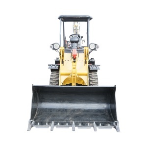 Buldoexcavator articulat compact 2.5T, motor diesel 52CP, adancime sapare 1600mm, cupa frontala si brat excavare spate THOR - Img 3