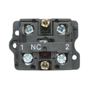 Buton indicator LED rosu cu rezistenta integrata 1NC, 220V, LAY5 Breckner Germany - Img 5