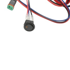 Cablaj cu buton releu si siguranta pentru proiectoare DC 12V/40A Breckner Germany - Img 4