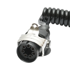 Cablu ABS 7 poli 24V 4.5m spiralat Breckner Germany - Img 3