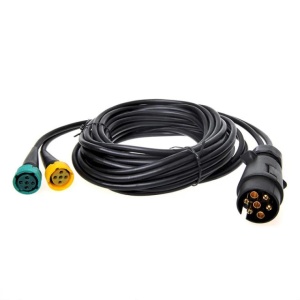 Cablu adaptor remorca 4M 7 pini la 2x5 pini