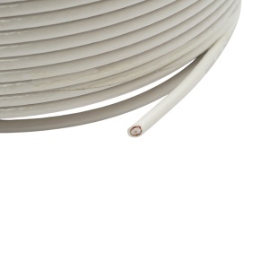 Cablu coaxial CCTV RG59 cupru 0.7mm, 75 Ohm, PVC alb 100m/rola Q5+ - Img 3