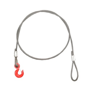 Cablu SUPERKOMPAKT triplu ciocanit carlig culisant sau carlig cu ochi si siguranta 12mm - Img 3