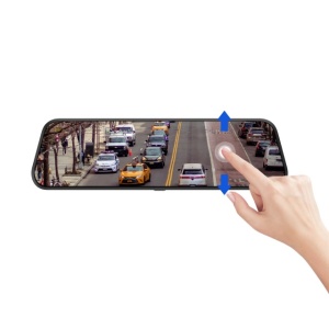 Camera auto DVR PNI Voyager S2800 UHD 4K 170° incorporata in oglinda retrovizoare, 9.66 inch, touchscreen IPS, monitorizare parcare, G-Sensor, slot card micro SD, USB-C, functie GPS, Wi-Fi, control di - Img 3