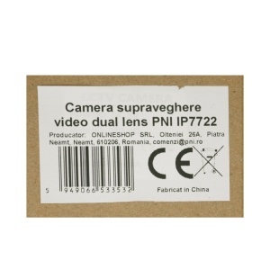 Camera supraveghere video dual lens PNI IP7722 - Img 4