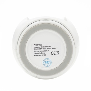 Camera supraveghere video PNI IP733 3MP, audio si video bidirectional, cu buton apelare prin Bluetooth, ecran, functie baby monitor - Img 9