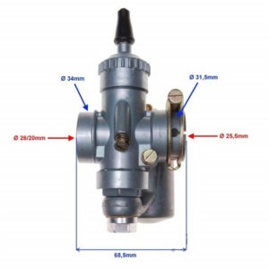 Carburator motocicleta MZ WSK125 - Img 4