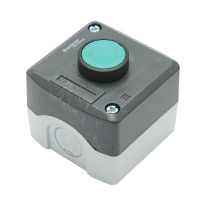 Carcasa buton comanda START verde cu revenire 1NO Breckner Germany