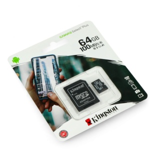 Card de memorie MicroSD Kingston Canvas Select Plus, 64GB, 100MB/s, cu adaptor - Img 4