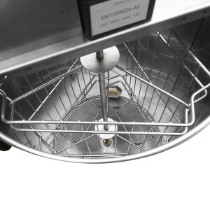 Centrifuga apicola electrica 120W 220V, extractor miere din inox cu 3 rame - Img 4