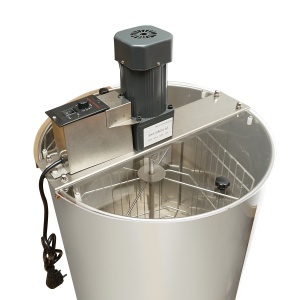 Centrifuga electrica 220V apicola, extractor miere din inox cu 4 rame - Img 4