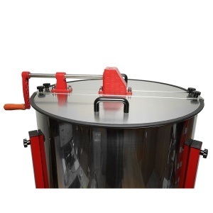 Centrifuga manuala apicola, extractor miere din inox cu 4 rame - Img 4