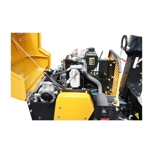 Cilindru compactor 1000kg cu tamburi 1x800mm, 1x740mm si motor diesel 9CP, pornire electrica - Img 8