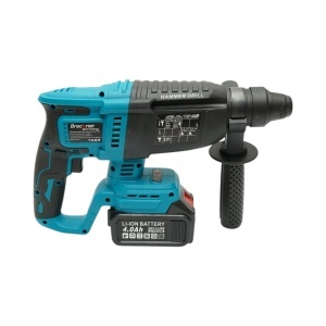 Ciocan rotopercutor 2.5J cu 2 acumulatori 21V, 4Ah Li-ion, brushless, SDS-Plus, 4 functii, frecventa 0-4550 lovituri /min Breckner Germany - Img 7