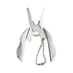 Cleste multifunctional pliabil tip breloc 50mm - Img 2