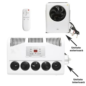 Clima staionara utilaje industriale cu unitate externa 12V, capacitate racire 2600W