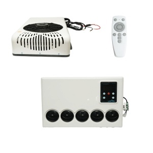 Clima stationara utilaje industriale AC universala 24V, 2400W, 8200 BTU cu telecomanda