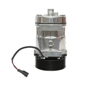 Compresor clima AC 12V New Holland, Case IH Z=10 cod OEM 87709773, 87300121, QP7H15-6020G - Img 7
