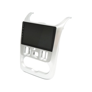 Consola centrala, argintie cu GPS pentru Dacia Logan, Sandero, Duster - Img 2
