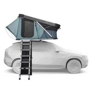 Cort auto cu prindere pe plafon, Thule, Widesky, pentru 2 persoane, Dark Slate - Img 4