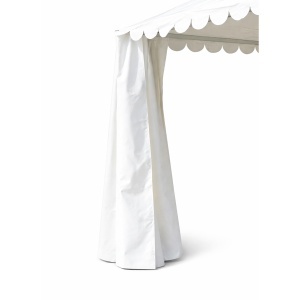 Cort evenimente pavilion tip pagoda 6x6m, alb impermeabil UV, acoperis PVC 950g/m2, cadru aluminiu 64x64x3mm - Img 10