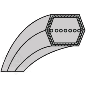 Curea transmisie cutit tractoras MTD 754-0443 (2286mm) - Img 2