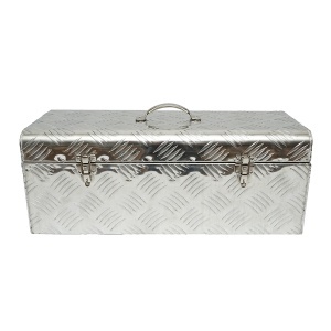 Cutie, lada depozitare din aluminiu 58x28x24cm