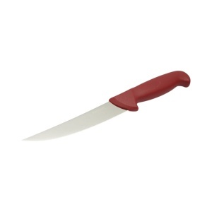 Cutit de transat si injunghiat profesional 15cm, lama otel 5Cr15MoV, maner Nylon rosu Breckner Germany - Img 2