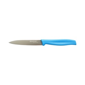 Cutit decojit 10cm, lama otel 5Cr15MoV, maner PP albastru Breckner Germany