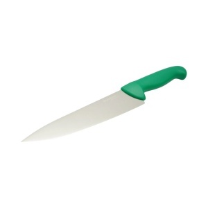 Cutitul bucatarului profesional 23cm, lama otel 5Cr15MoV, maner PP verde Breckner Germany - Img 2